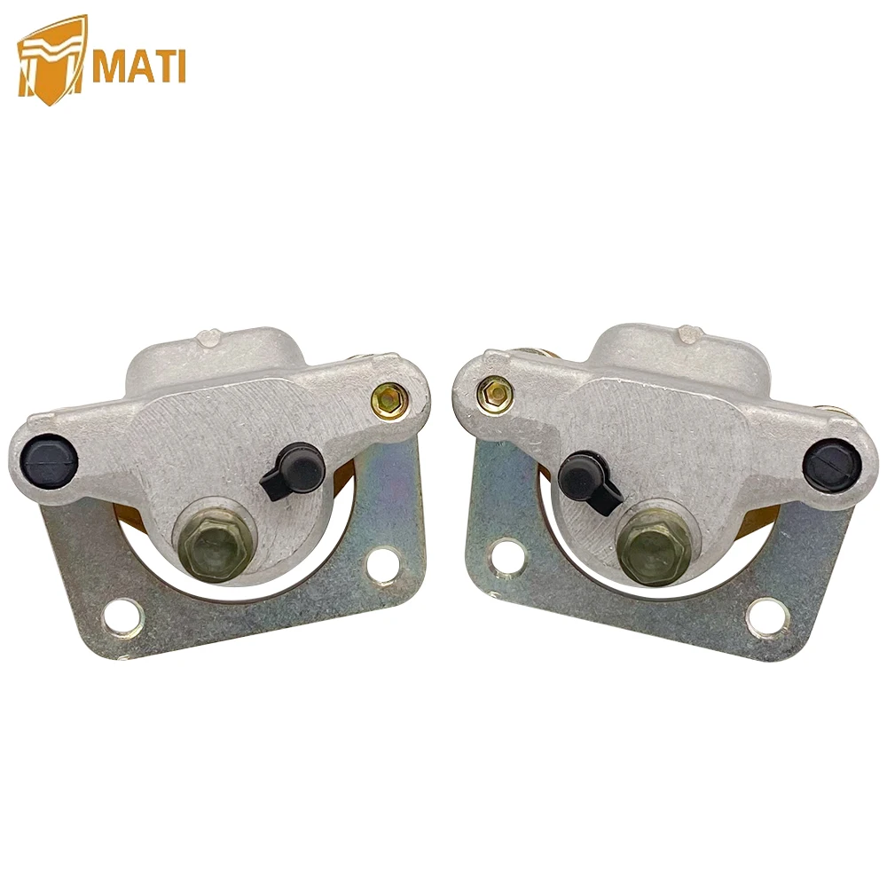 Mati Left Right Rear Brake Caliper Assembly for ATV Polaris ACE 500 570 RZR 570 RZR S 570 2012-2020 with Pads 1911715 1911716