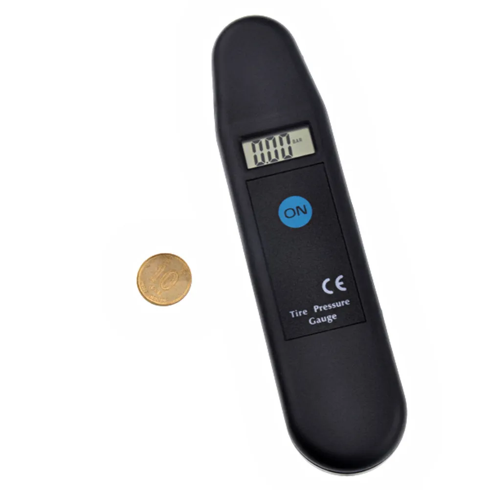 Digital Tire Pressure Gauge Electronic LCD Display 5-150Psi Air Gauge for Car Truck Motorcycle Ergonomic Non-Slip Grip