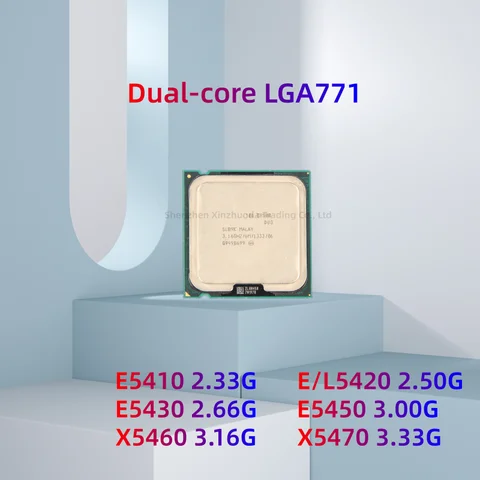1 Piece CPULGA771 Pin Quad Core E5405 E5410 L5420 E5430 E5440 E5450 X5460 X5470