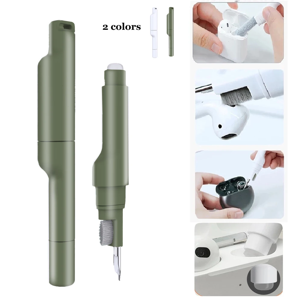 

Набор для чистки чехла для наушников 4 в 1 с Bluetooth, инструмент для Airpods 3 Pro, 2, 1, щетка для чистки наушников для Samsung, Xiaomi, наушники, клавиатура