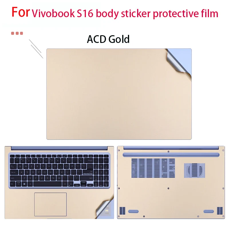 

Для ноутбука ASUS Vivobook S15 S5507Q 2024, наклейка S5506M, 15,6 M5506U, защитная пленка для корпуса компьютера Pro 15 N6506M, аксессуары