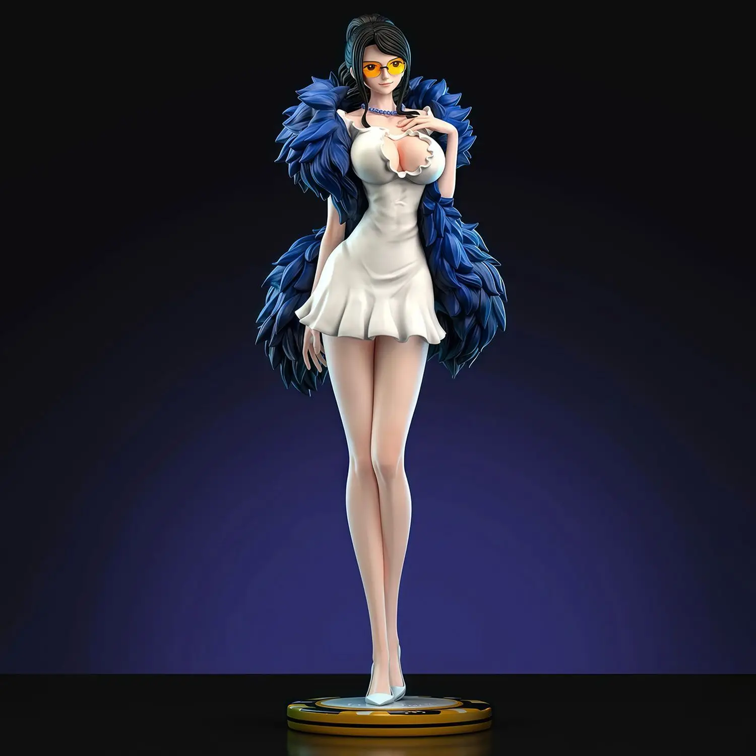 

Фигурка One Piece Golden City Robin JT Studio, статуэтка из аниме, 12,2 дюйма/31 см, подвижная, из ПВХ, игрушка, подарок