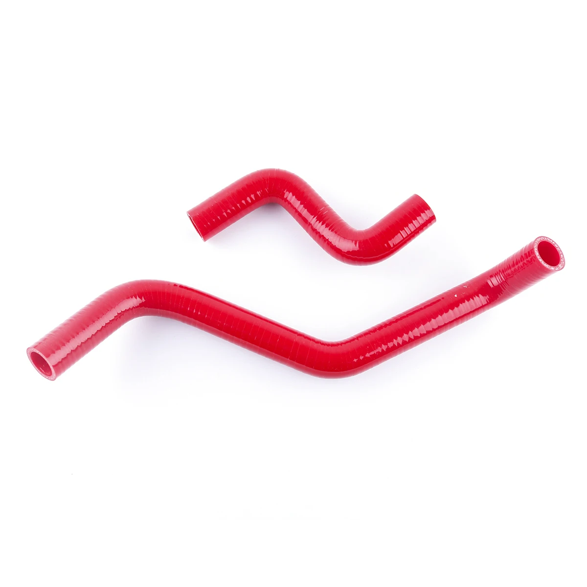 2-pc New Silicone Radiator Coolant Hose Pipe Kit for Toyota Starlet EP82 Glanza GT Turbo 1.3L 1331CC 4E-FTE I4 1990-1995