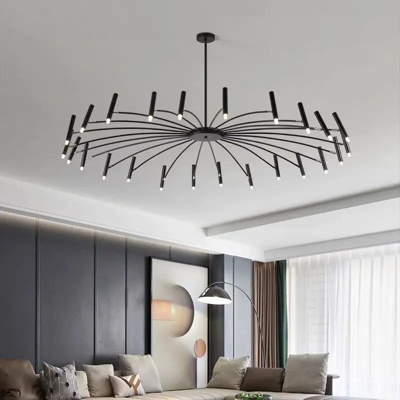 Living Room Lamps Modern Led Ceiling Chandelier Nordic Dining Room Bedroom Chandeliers 110V/220V Home
