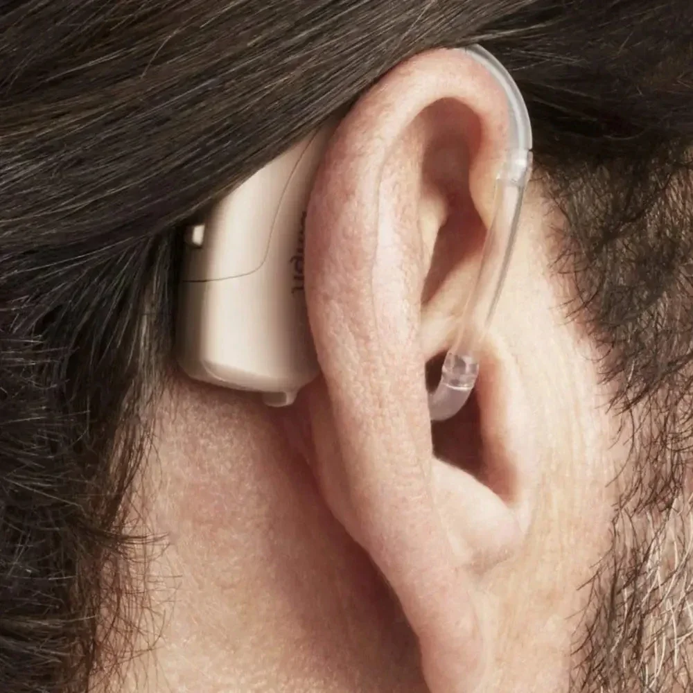 Signia Hearing Aids 120dB High Power Digital Chip 4/6/8 Channel BTE former Siemens Hearing Aids for Moderate to Severe Loss