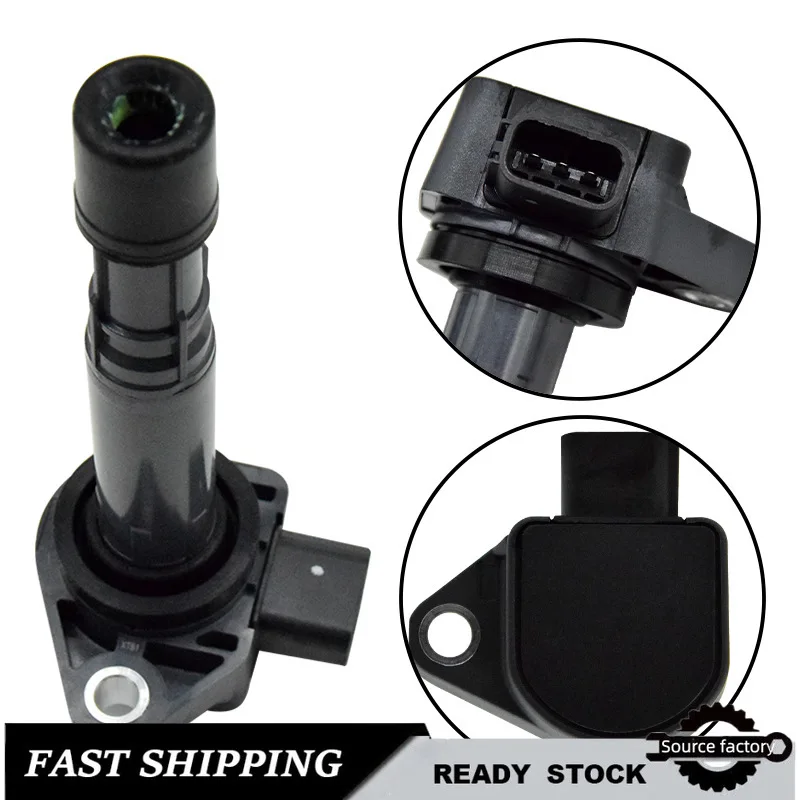 

4 PCS Ignition Coil 30520 PGKA01 30520PVJA01 UF400 for Honda Odyssey Civic Easy Installation Fast Shipping