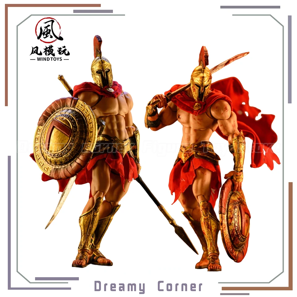 In Stock】Wind Toys FMW004 Spartan King Leonidas I 1/12 Action
