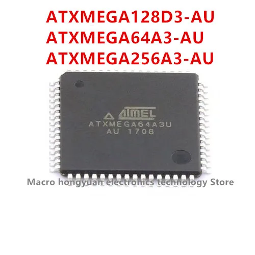 1pcs/lot ATXMEGA256A3-AU ATXMEGA256A3 ATXMEGA128D3-AU ATXMEGA128D3 ATXMEGA64A3-AU ATXMEGA64A3 TQFP-64 In Stock