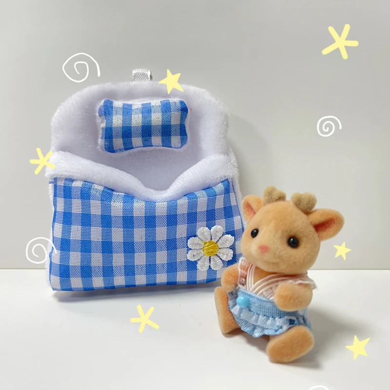 New Cute Plush Anime Animal Doll Quilt Mini Doll Small Quilt Anime Accessories