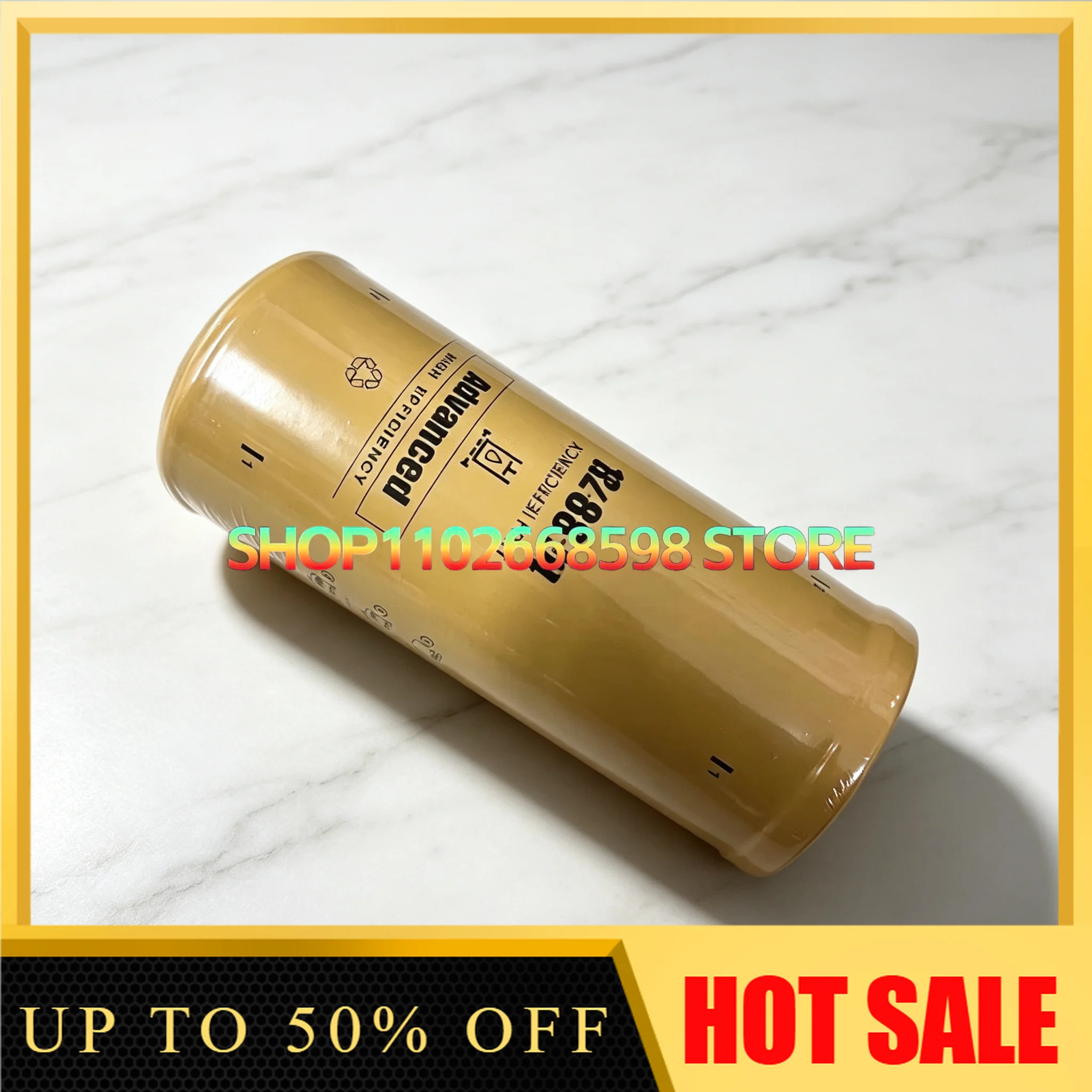 Excavator Hydraulic Oil Filter Aluminum Base 1P163419 P164381 P164378 1G-8878 for Pipeline Equipment