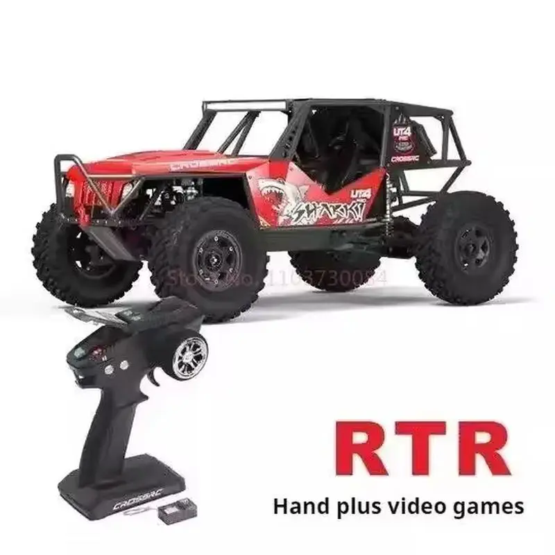 Crossrc Ut4 Pro 1/7 ferngesteuertes elektrisches Kletterauto Hochgeschwindigkeits-Geländewagen Rc-Simulationsmodellauto für Erwachsene