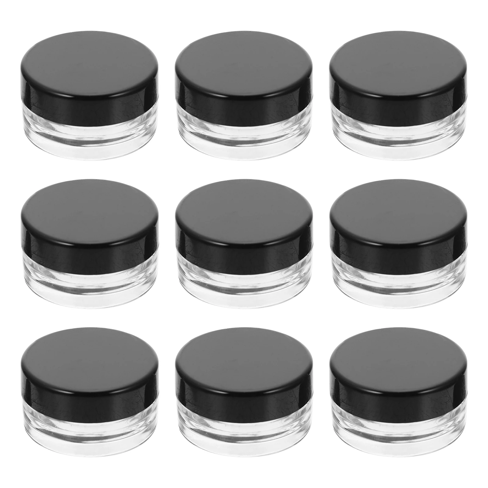 

50 Pcs Face Cream Container Portable Storage Bottles for Lotion Cosmetics Empty Sub Bottle Powder Box Body Dispensing Vials