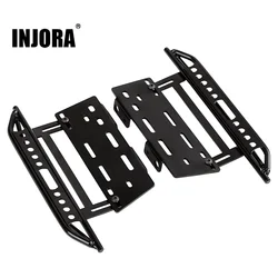 INJORA Rock Sliders Metal Pedal Upgrade Part for 1:10 RC Crawler Car Axial SCX10 SCX10 II 90046