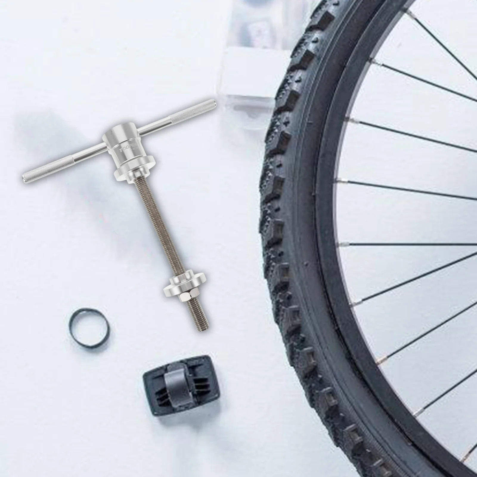 

Durable Bike Bearing Installer Press Tool for Bottom Bracket Headset Cup Installation Professional Repair Tool