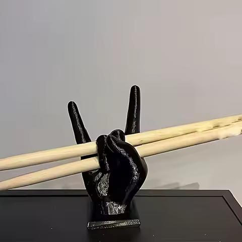 Creative Rock Hand Drumstick Rack Sleek and Modern Look Funny Drumstick Organizer Suitable for Professional Beginner Drummer