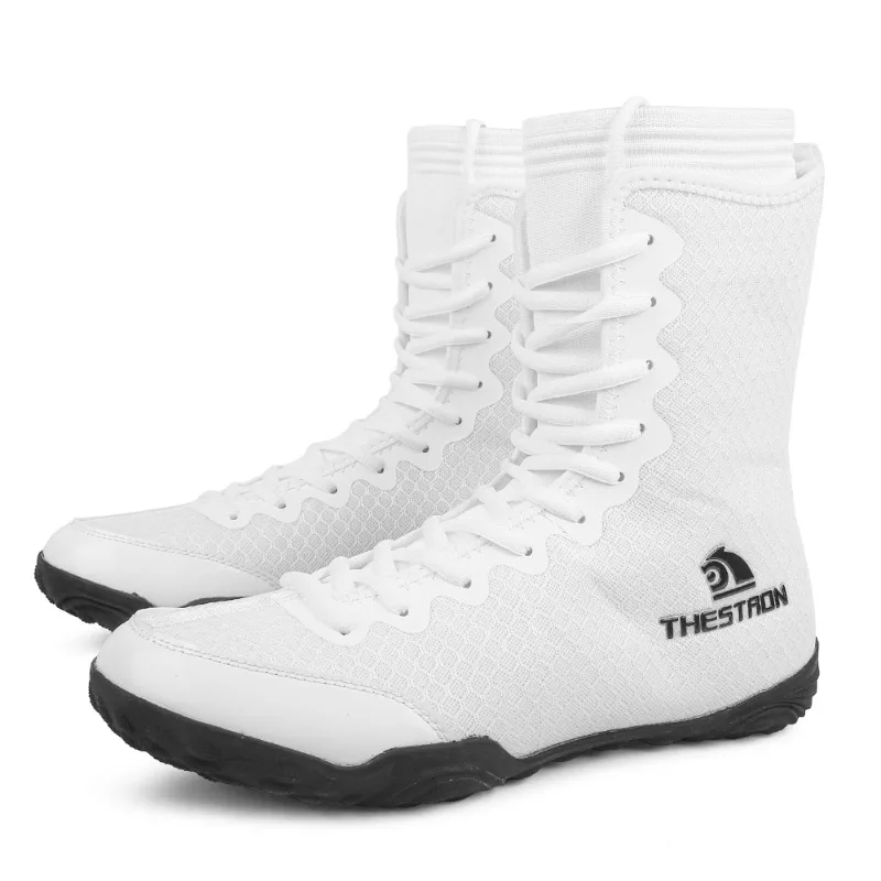 Zapatos de boxeo antideslizantes para entrenamiento, calzado deportivo ligero de talla grande para hombre, calzado de lucha cómodo y resistente al desgaste