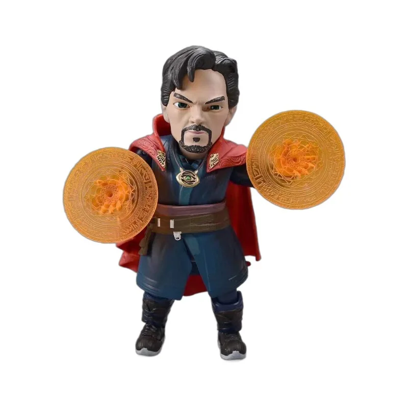 

18CM Avengers 4 EGG Doctor Strange Captain America MK42 Iron Man Black Panther Action Figures