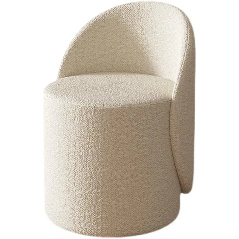 

Internet celebrity light luxury makeup stool, bedroom home dresser stool, minimalist backrest chair
