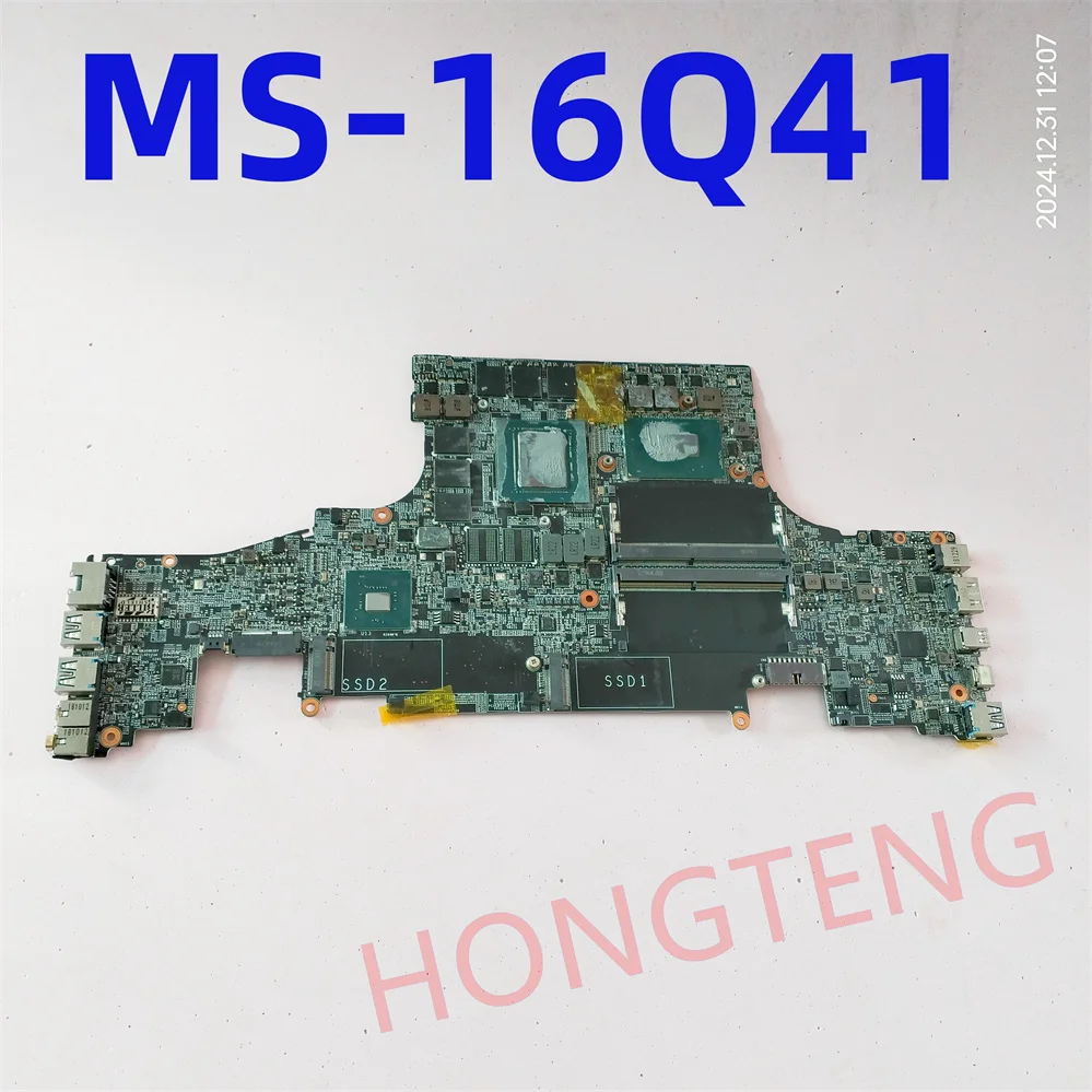 

Original MS-16Q41 FOR MSI GS65 WS65 LAPTOP MOTHERBOARD WITH I7-8750H AND RTX2060M