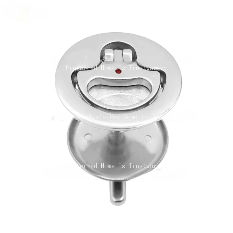 Suitable for Red Dot Floor Lock, 316 Stainless Steel Floor Buckle, Yacht Marine Box Cover Door Lock Deck Accessories