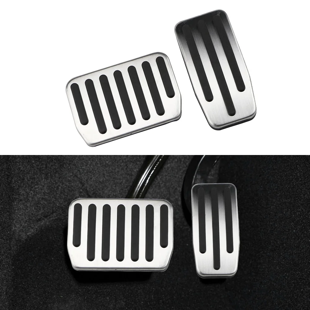 Car Foot Pedal Pads Covers for Tesla Model 3 Y Highland 2024 2023 2022 Accessories Accelerator Brake Rest Pedal Pads Mat