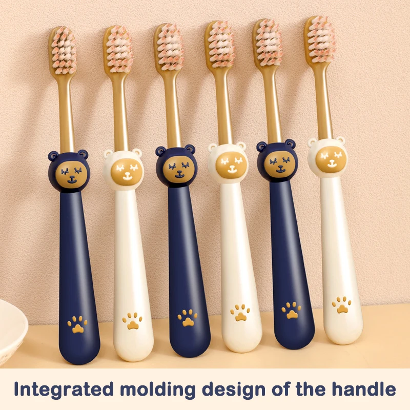 6pcs Cute Soft Fine Bristles Teeth Brush Children'S Tooth Brushes Baby Kids Toothbrush Children Oral Care Cleaning Tool