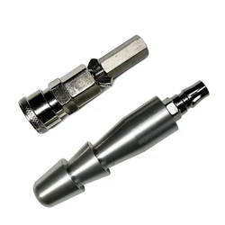 Vac U Lock Adapter Aluminum Alloy Quick Air Connector Quick Connector Device for Reciprocating Linear Actuator