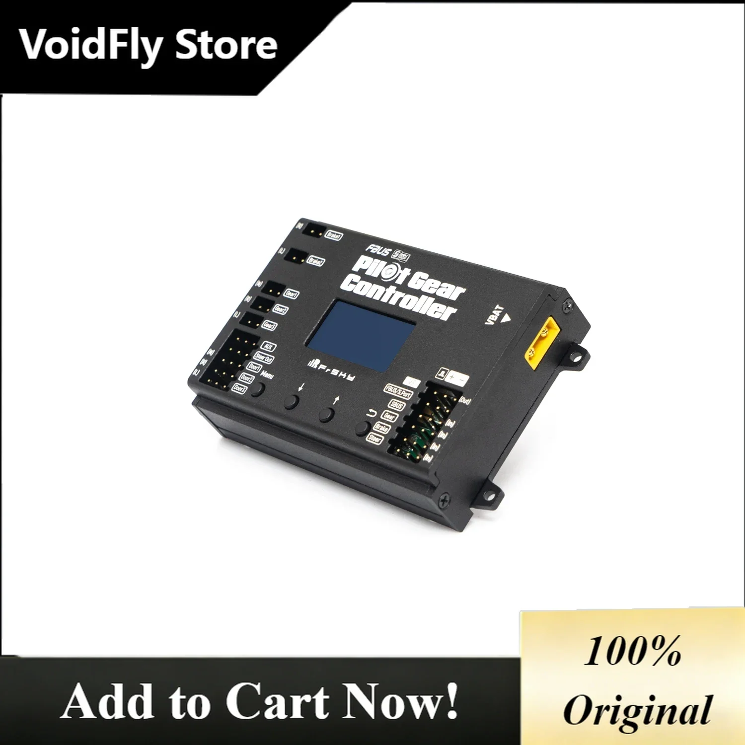 Контроллер VoidFly FrSky Pilot Gear (PGC) для радиоуправляемых авиамоделей самолетов с фиксированным крылом и реактивными двигателями