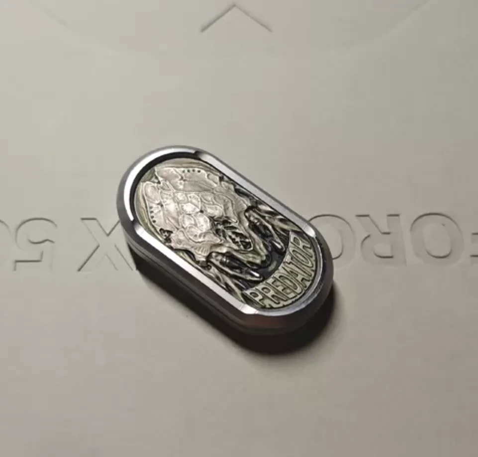 

Used EDC Tk fourth generation stainless steel body fidget slider decompression toy