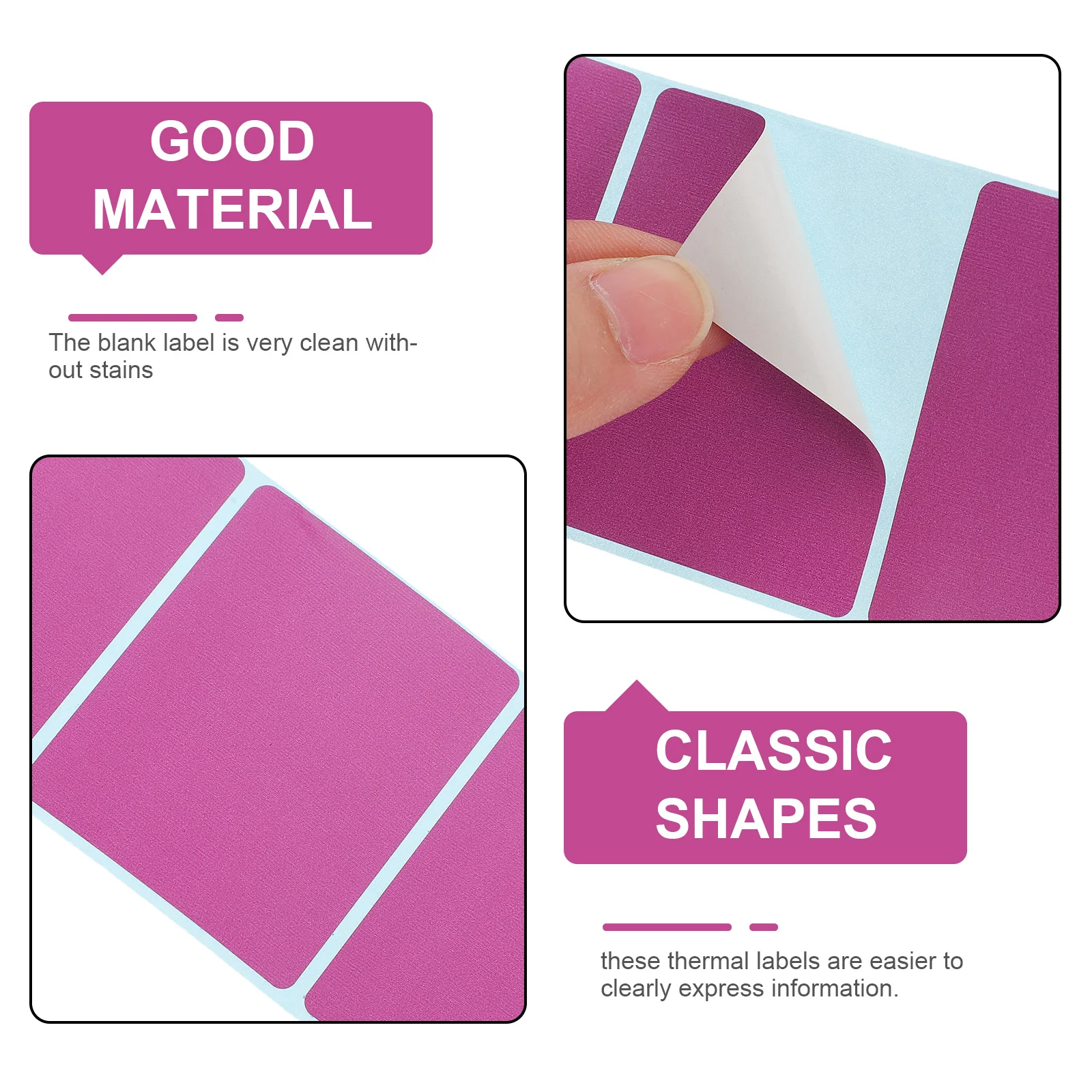 サーマルラベル 自己粘着ステッカー紙 住所郵送用 郵便整理および在庫管理用 サーマルラベル