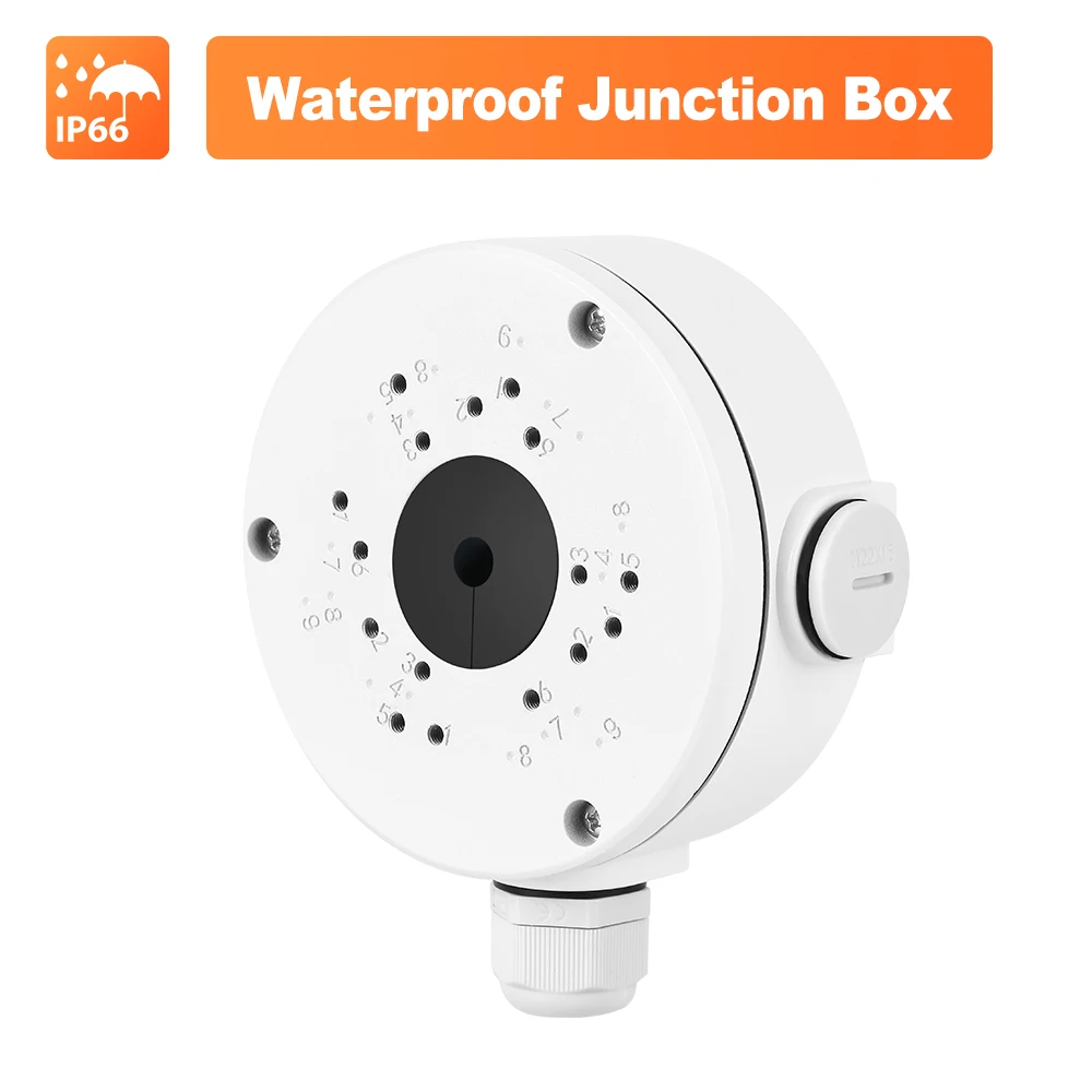 

Techage IP66 Waterproof Junction Box Iron Brackets for Security Surveillance IP Camera CCTV Accessories Security Protection