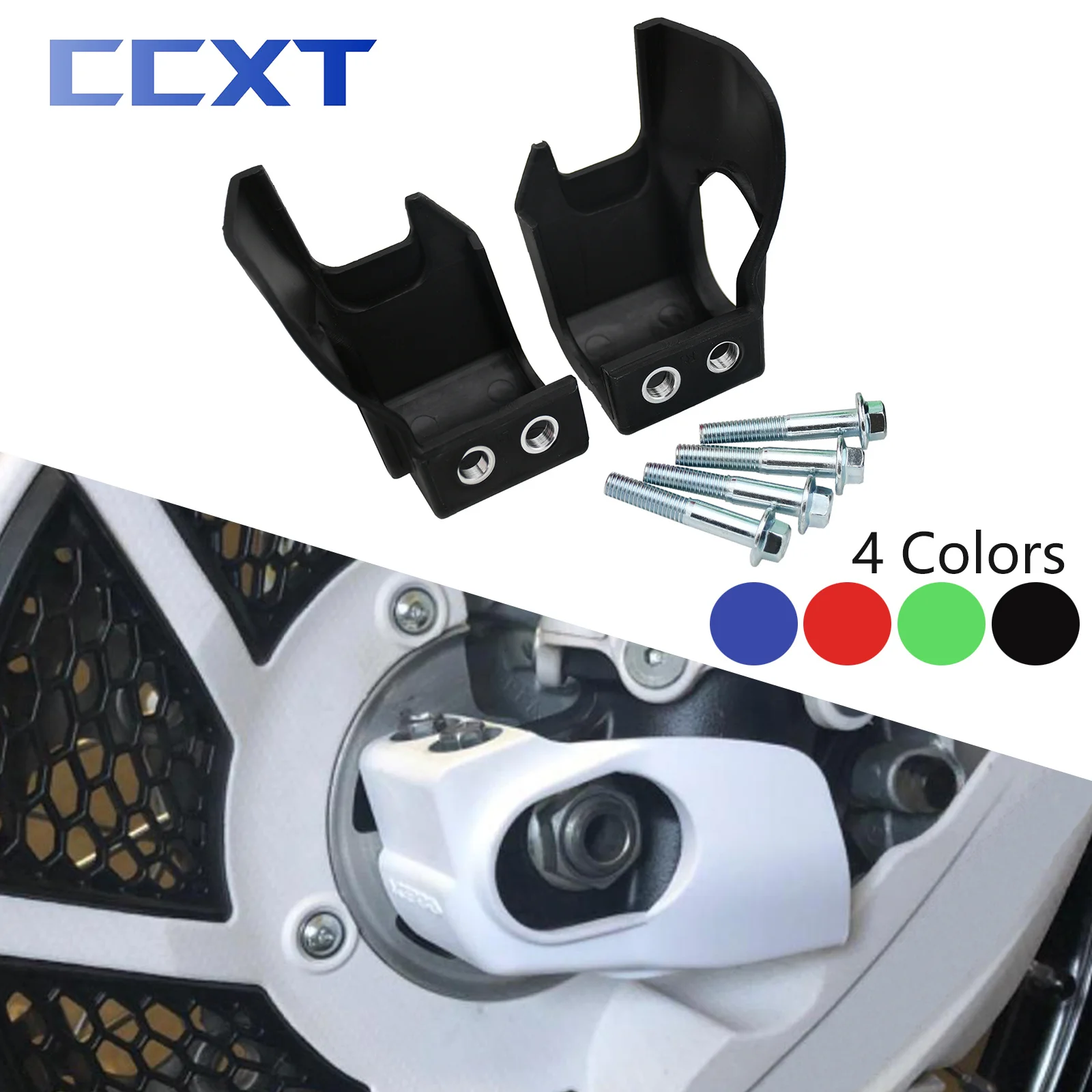 Garfo dianteiro da motocicleta sapato capa inferior perna guarda protetor para yamaha yz250f yz450f yz125 yz250 para honda kawasaki beta rr 2t