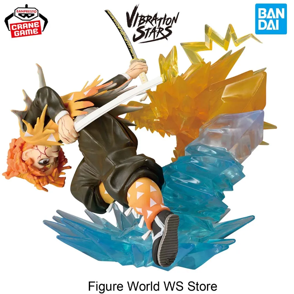 

BANDAI Anime "Demon Slayer" VIBRATION STARS PLUS -Zenitsu Azuma- Authentic Figure Model