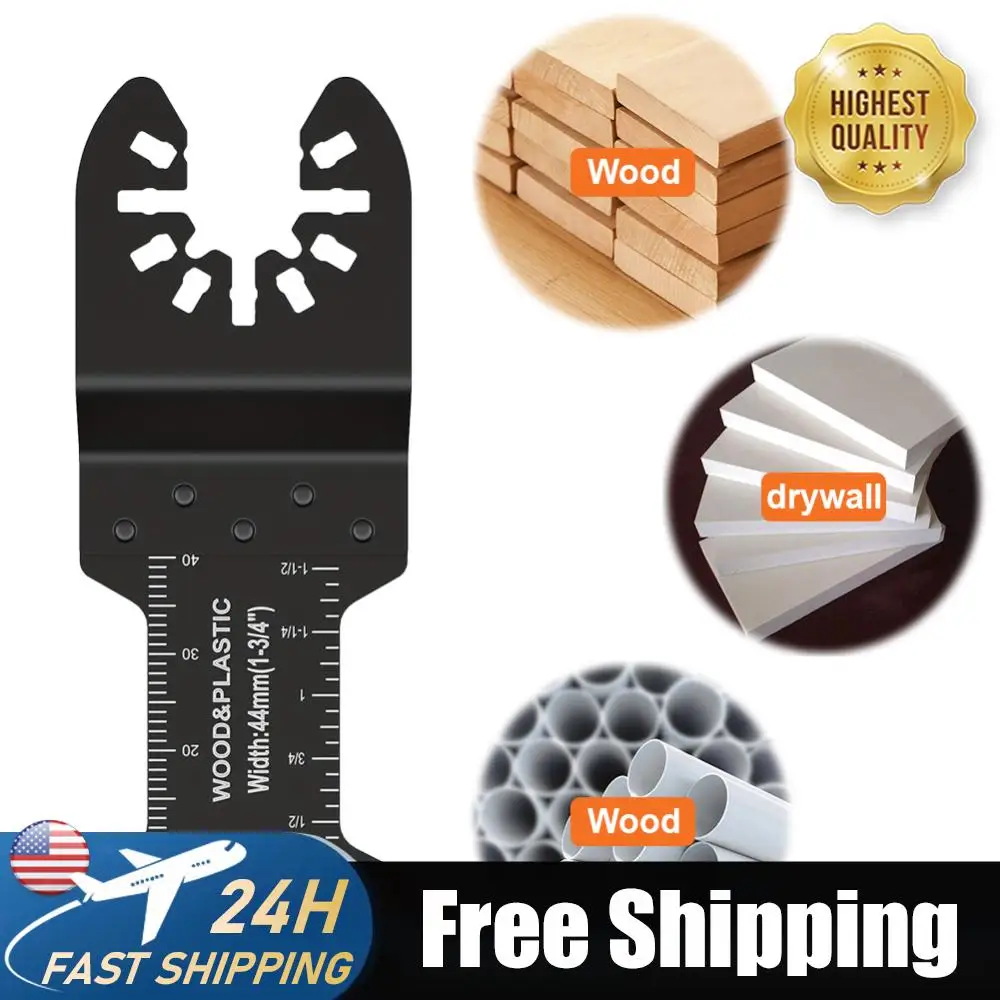 

50 PCS Multi Tool Oscillating Saw Cutter Blades Multi-Function Saw Blade for Renovator Power Wood Plastic Metal Cutting Tools