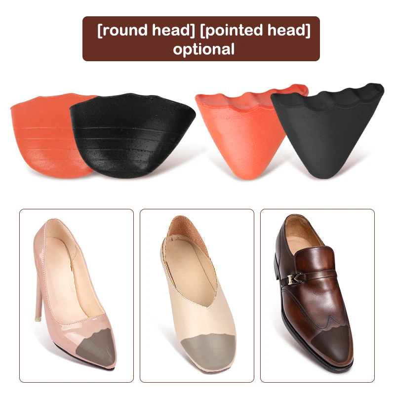 1 Pair High Heel Toe Plug Shoe Insert Big Shoes Toe Front Filler Cushion Pain Relief Protector Shoe Accessories