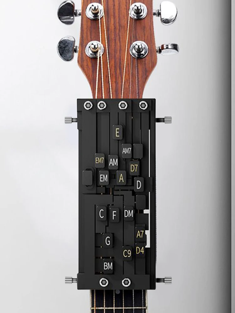 Aiutante per accordi per chitarra Strumenti per l'apprendimento della chitarra Allenatore di accordi per chitarra Allenatore di accordi per chitarra Accessori per chitarra per principianti