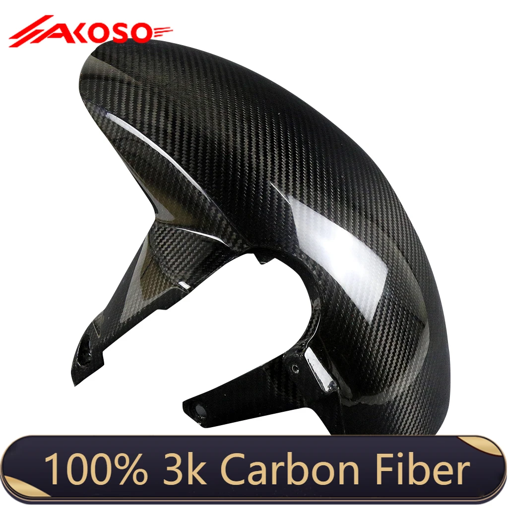 

For Honda CB650F CBR650R 2014-2023 Carbon Fiber Front Mudguard Motorcycle Modification Exterior Parts