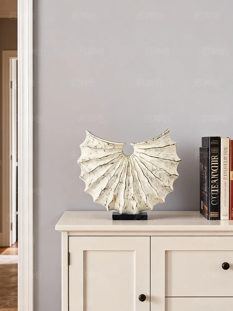 

Декоративное украшение в средневековом стиле в форме раковины для рабочего стола, ретро-тумбы под телевизор, прихожей, винного шкафа, украшение для дома