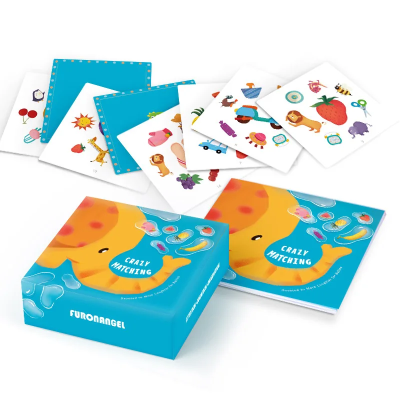 Crazy Pairs Of Cards Matching Cards Puzzle divertente Thinking Training gioco da tavolo giocattoli giocattolo interattivo genitore-figlio