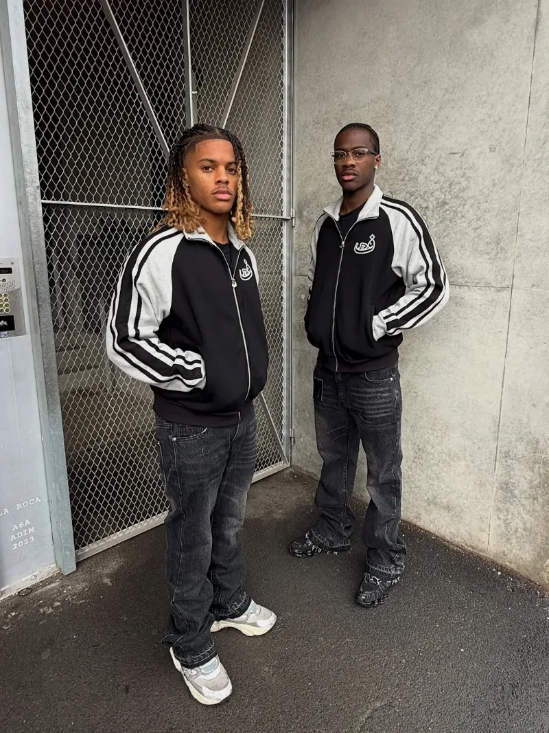 Y2K خمر سليم صالح الجينز العصرية غسلها الرجال النساء Harajuku الهيب هوب مستقيم الساق السراويل القوطية مهدب عادية مايكرو متوهج السراويل