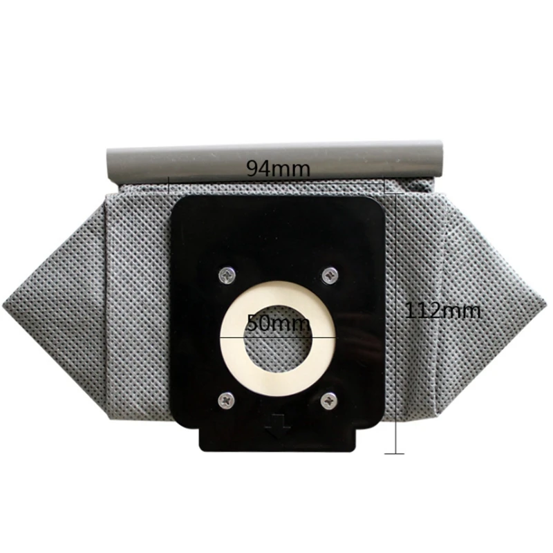 ABRG ملحقات المكنسة الكهربائية المنزلية أكياس القمامة يمكن غسلها كيس الغبار غير المنسوج