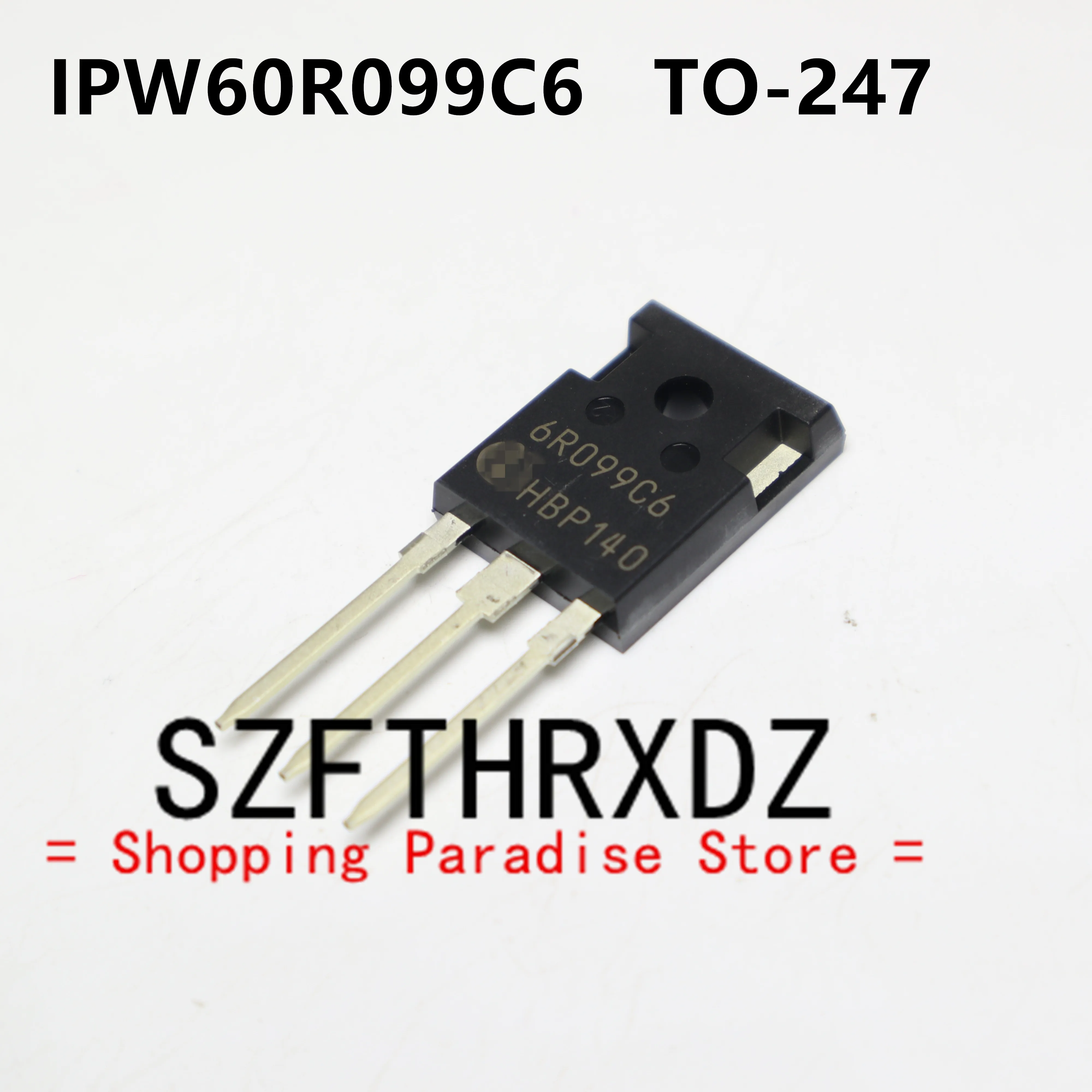 

SZFTHRXDZ 10pcs 100% new imported original IPW60R099C6 6R099C6 TO-247 transistor