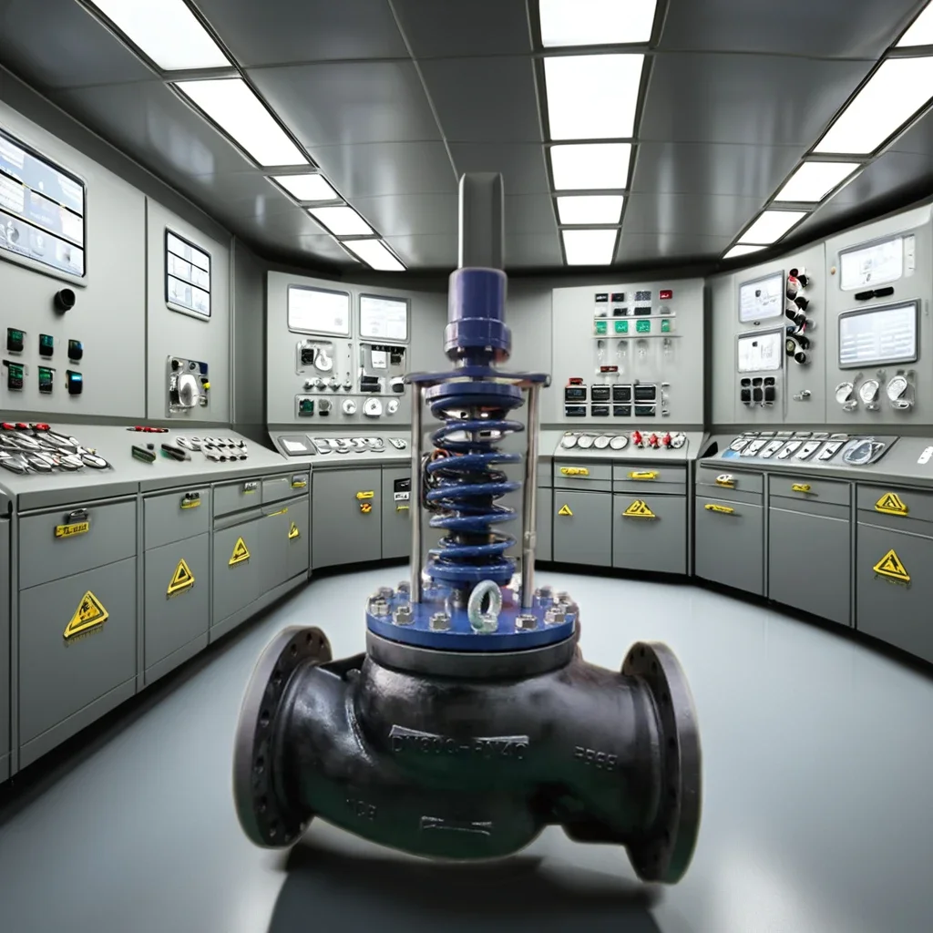 Válvula reguladora de manguito de presión autooperatoria de presión