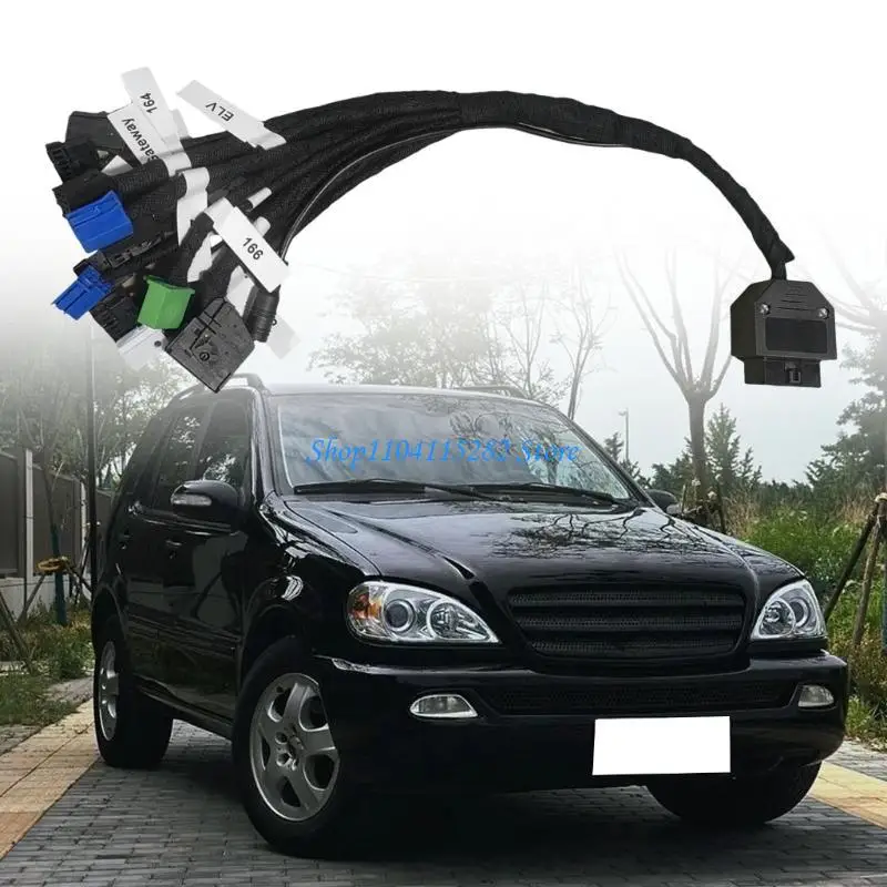 

15 in 1 Diagnostic Cable for W164 W212 W221 W166 W246 W218 W204 Cluster System Testing With Real Time Data Transmission
