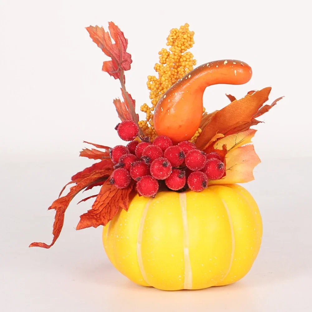 Autumn Atmosphere For Everyday Use Autumn Table Decoration Festive Autumn Decor Enhance The Ambiance Lifelike Design