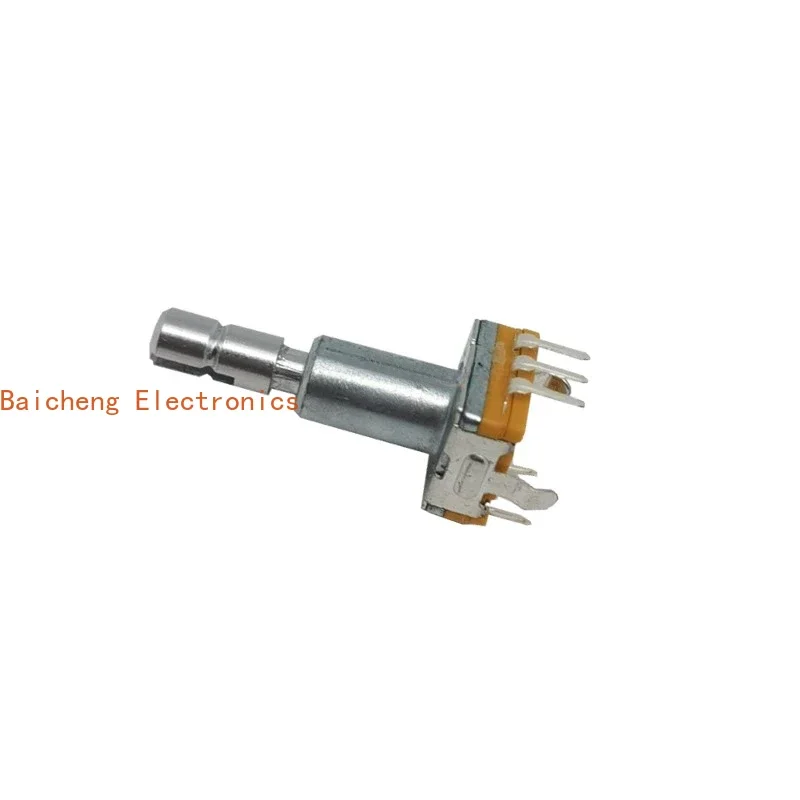 10PCS EC11 encoder with push switch 30 fixed point 15 pulse potentiometer 20mm thin shaft round handle