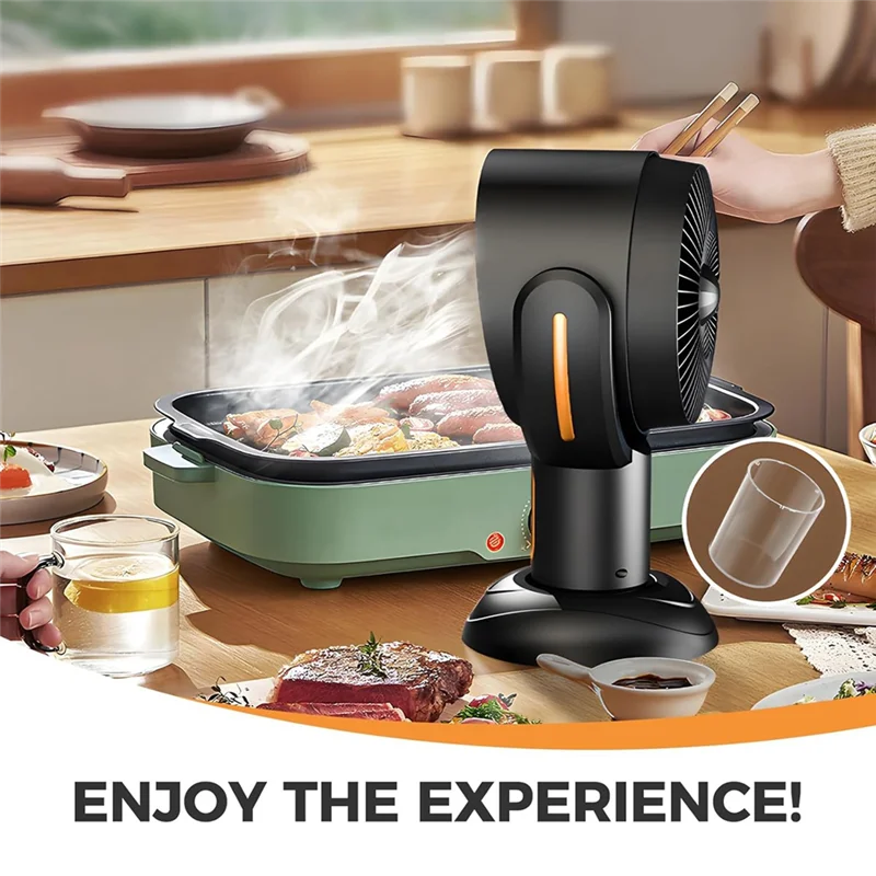 T98C-Purifier Fan Removable And Washable Filter Portable Smokeaway Fan For Smoke, Smoke Away Purifier Fan A