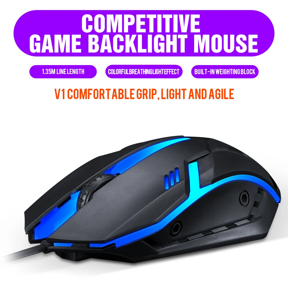 

Cheap USB Wired Mouse Ergonomic DPI 1000 Computer Mouse