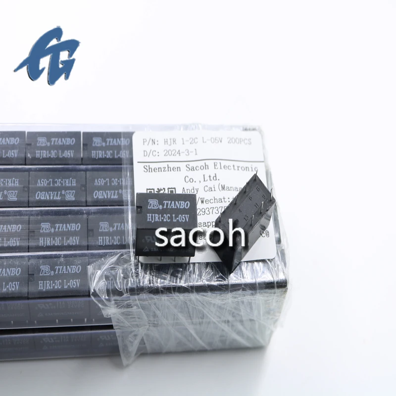 

(SACOH Electronic Components)HJR1-2C L-05V 10Pcs 100% Brand New Original In Stock