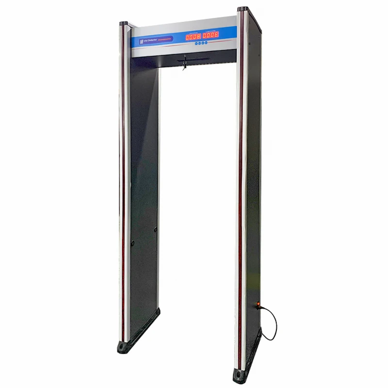 Averguard 6/18 Zone Pinpoint Walk-through Door Frame Arched Gate Metal Detector for Security Screening